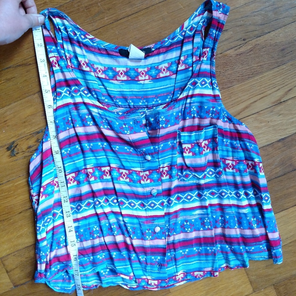|Boho| Aztec Print Tank - Picture 3 of 4